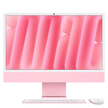 iMac 24" 4.5K Apple M4 8C CPU 8C GPU 16GB 256GB Ružový SK *Vystavený*