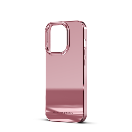 iDeal Fashion Clear Case iPhone 15 Pro Mirror Rose Pink