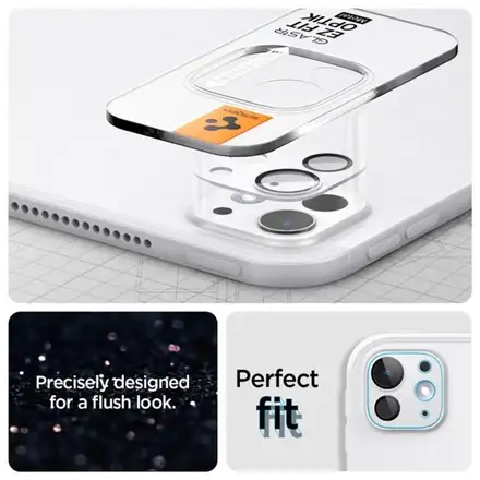 Spigen Glass tR EZ Fit Optik Pro pre iPad Pro 11" M4/iPad Pro 13" M4 - Silver