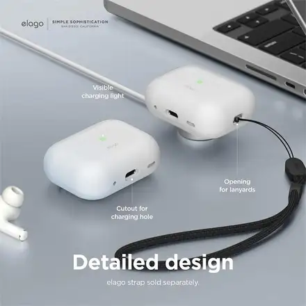 Elago Airpods Pro 2 Silicone Case - Light Blue