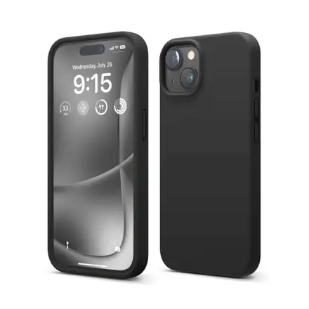 Elago kryt Silicone Case pre iPhone 15 - Black