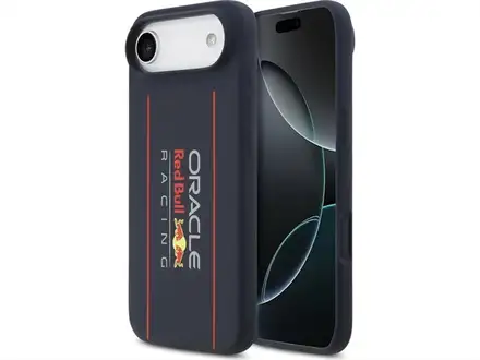 Red Bull Silicone Vertical Logo MagSafe Zadný Kryt pre iPhone Air modrý