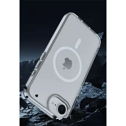 Devia kryt Pure Clear Magnetic Shockproof Case pre iPhone 16e/17e - Clear