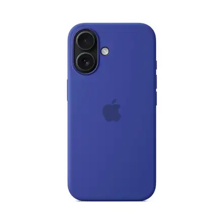 iPhone 16 Silicone Case with MagSafe - Ultramarine