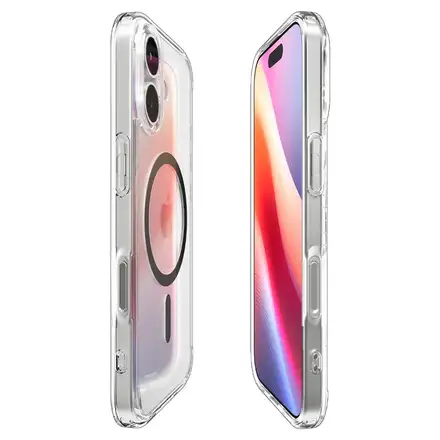 Spigen kryt Ultra Hybrid Magsafe pre iPhone 17 - Clear Graphite