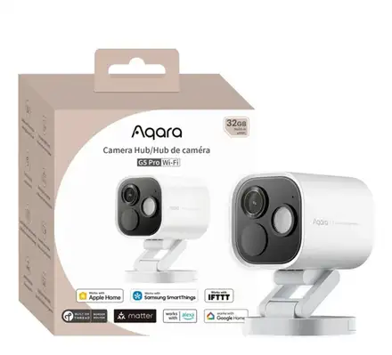 Aqara Smart Home Hub (Riadiaca jednotka) s Kamerou G5 Pro WiFi, biely