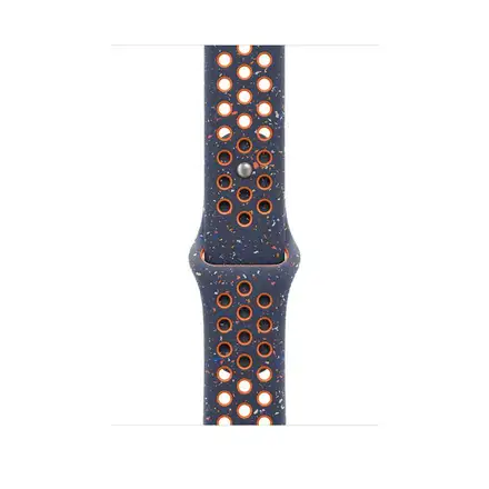 Apple Watch 45mm Blue Flame Nike Sport Band - M/L