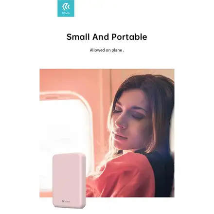 Devia powerbank Smart Series Magnetic Wireless 5000 mAh PD 20W - Black