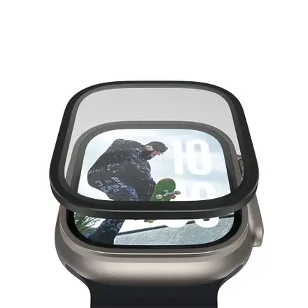 PanzerGlass ochranné sko Metallic pre Apple Watch Ultra 49mm - Black