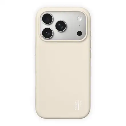 iDeal Silicone Case MagSafe iPhone 17 Pro Max / 18 Pro Max Cloud Dancer