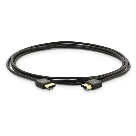 LMP kábel HDMI to HDMI 2.0 super slim 4K@60Hz 0.5m - Black