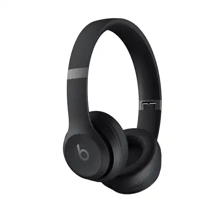 Apple Beats Solo4 Wireless Headphones - On-Ear Wireless Headphones - Matte Black