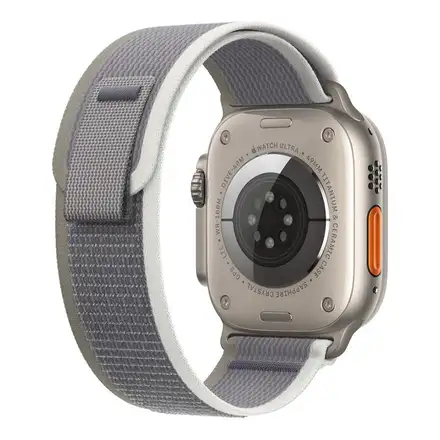 Apple Watch 49mm Green/Gray Trail Loop - M/L