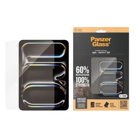 PanzerGlass ochranné sklo UWF pre iPad Pro 11" M4/M5 2024/2025 - Clear