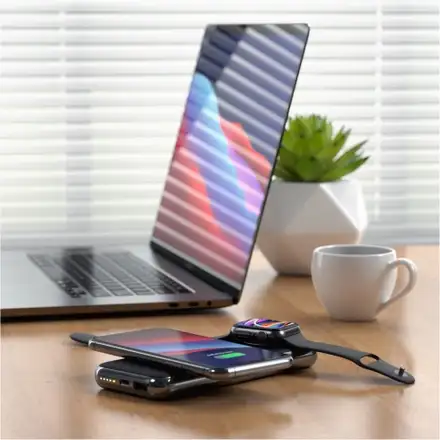 Satechi Quatro Wireless Power Bank 10.000 mAh - Space Grey