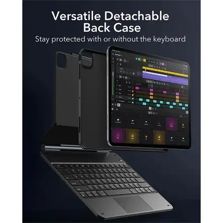 ESR klávesnica Rebound Magnetic Keyboard Case pre iPad Pro 11" M4 2024 Eng - Black *Rozbalený*
