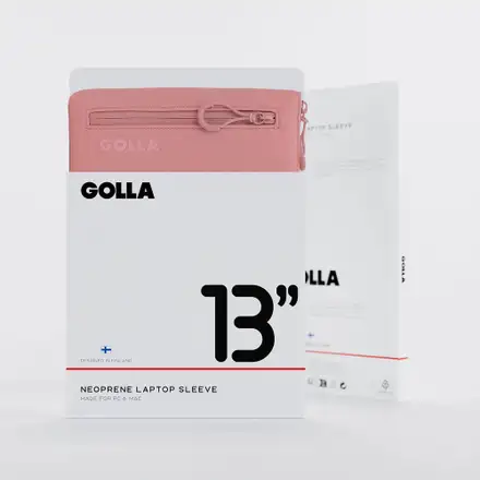GOLLA Sleeve Metro Neoprene 13" Dirty Pink