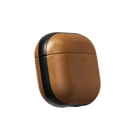 Nomad puzdro Leather Case pre Apple Airpods 4/5 - English Tan
