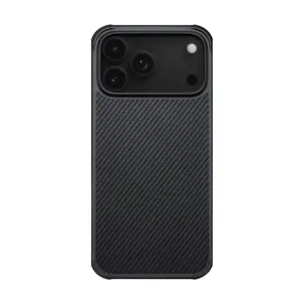 Pitaka kryt Aramid ProGuard Case pre iPhone 17 Pro Max - Black/Grey
