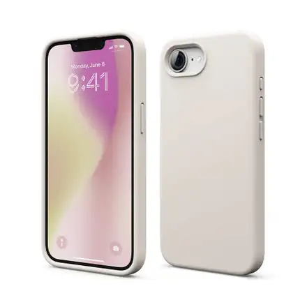 Elago kryt Silicone Case pre iPhone 16e/17e - Stone
