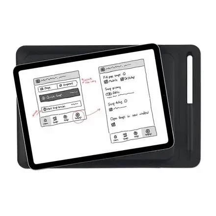 Pipetto puzdro Ultra Slim pre iPad 10.9"/Air 11"/Pro 11" - Black