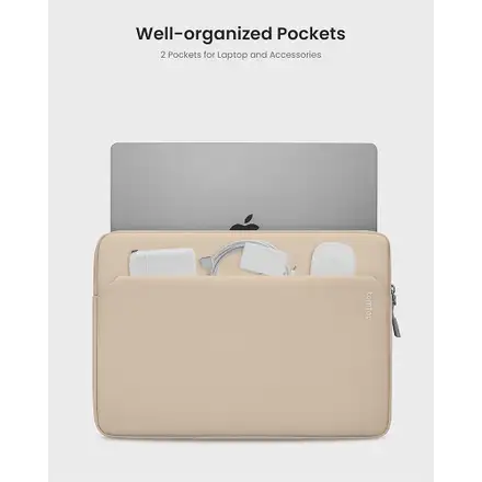 Tomtoc puzdro Light Sleeve pre Macbook Pro 14" M1/M2/M3/M4 - Sand