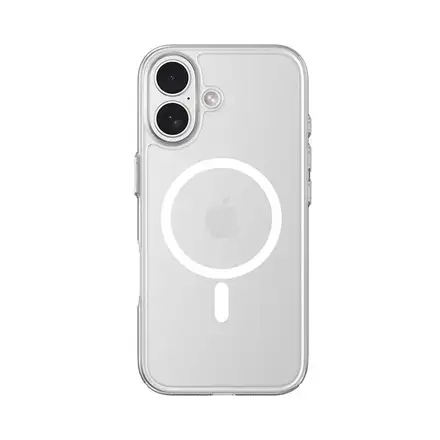 Comma kryt Glass Series Magnetic Case pre iPhone 17 - Clear