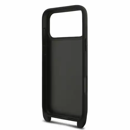 Karl Lagerfeld Saffiano Crossbody Popruh Karl and Choupette kryt iPhone 18 Pro Max čierna