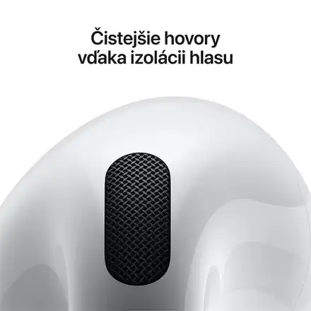 Apple AirPods (4. generácie) s aktívnym potlačením hluku *Renovovaný*