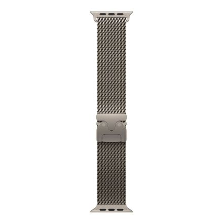 Apple Watch 49mm Natural Titanium Milanese Loop - Medium *Rozbalený*