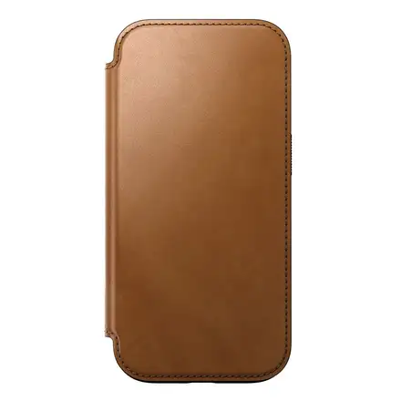 Nomad puzdro Modern Leather Folio Magsafe pre iPhone 16 Pro - English Tan