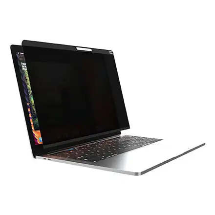 PanzerGlass ochranné sklo Dual Privacy pre Macbook Pro 15" - Black Frame