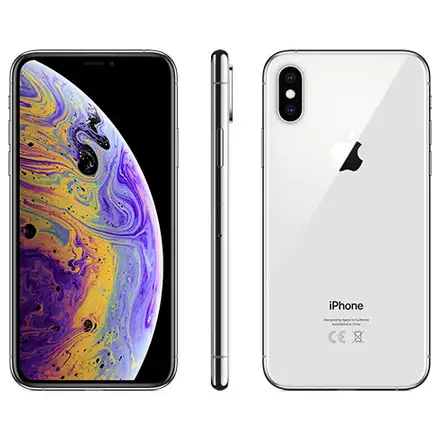 iPhone XS 64 GB strieborná *Použitý s DPH - Trieda C*