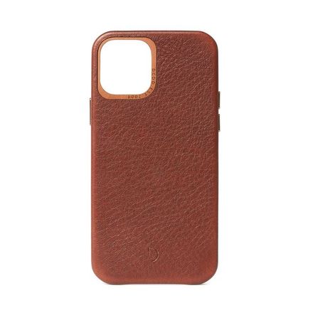 Decoded kryt Leather Backcover pre iPhone 12 mini - Brown
