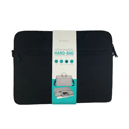 Devia taška Justyle Handbag pre Macbook Pro/ Air Retina 13" - Black