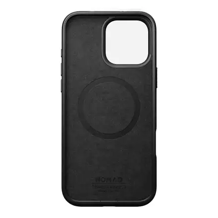 Nomad kryt Modern Leather Case Magsafe Horween pre iPhone 16 Pro Max - Black