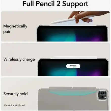 ESR puzdro Ascend Trifold Case pre iPad Pro 11" M4/M5 - Gray