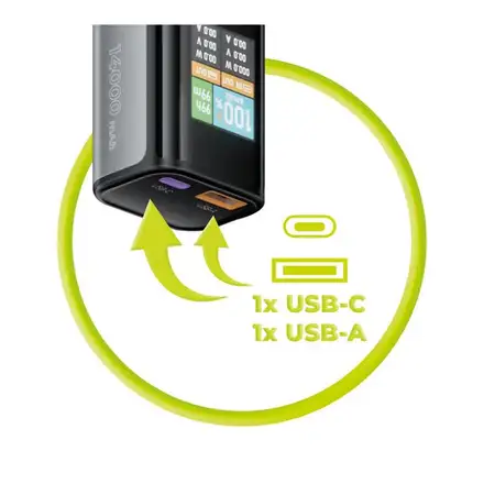 Mobile Origin PowerBank 100W PD 14000mAh - Gray