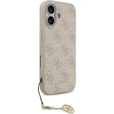 Guess 4G Charm MagSafe kryt iPhone 17 ružový