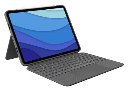 Logitech COMBO TOUCH pre iPad Pro 11" (1., 2., 3. a 4.gen.) - šedá - US