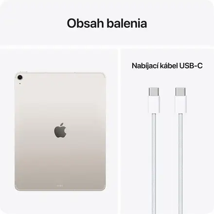 iPad Air 13" Wi-Fi + Cellular 128GB Hviezdny biely (2026)