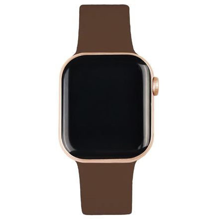 iDeal Silicone Watch Band 38/40/41/42 S-M Mocha Mousse