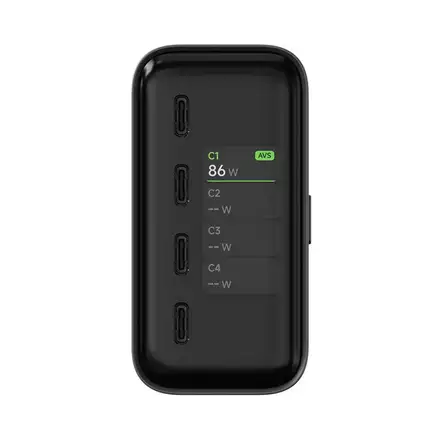 Satechi ChargeView 140W Desktop Charger - Space Black