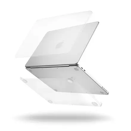 Pipetto kryt Hardshell Clear Case pre Macbook Neo - Frosted  Clear