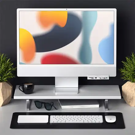 Satechi USB-C Clamp Hub pre 24" iMac 2021 & 2023 - Blue Aluminium