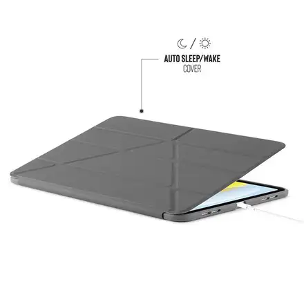 Pipetto puzdro Origami TPU Case pre iPad 10-11 Gen 2022/2025 - Grey