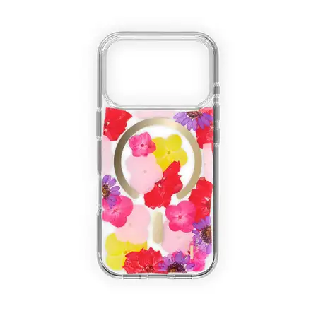 iDeal Fashion Clear Case MagSafe iPhone 17 Pro Tropical Floral