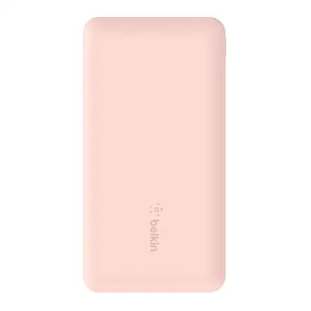 Belkin Boost Charge 3-Port Powerbank 10K + USB-A to USB-C kábel - Rose Gold