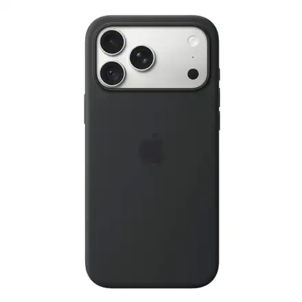 iPhone 18 Pro Max Silicone Case with MagSafe - Black