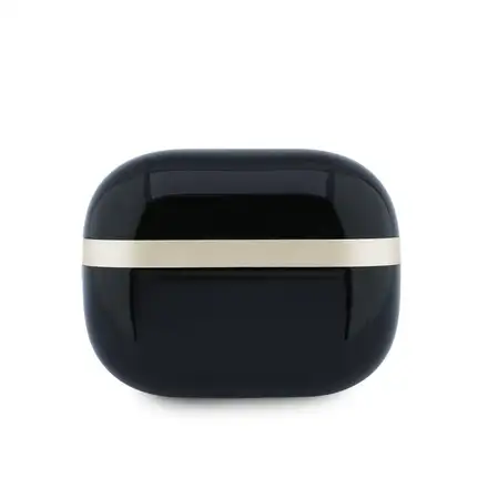 Guess Gold Line Glossy Finish TWS Bezdrôtové Slúchadlá čierne